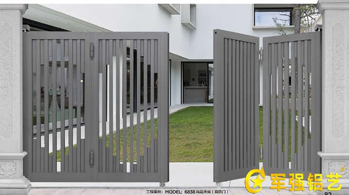 鋁藝庭院大門廠家選用材料分享及鋁大門造型分析 鋁藝庭院大門廠家選用材料分享及鋁大門造型分析