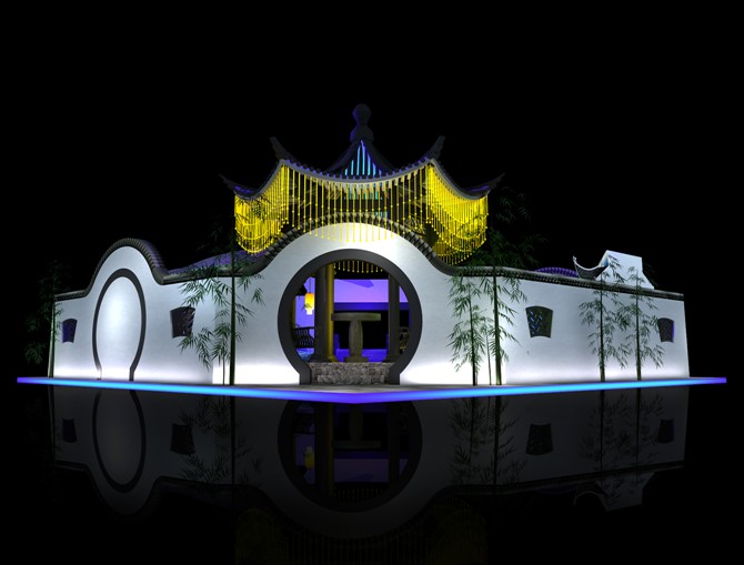 四川柏獅光電技術(shù)有限公司 光電展會設(shè)計