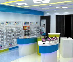 電子科技公司品牌宣傳,專賣店設計